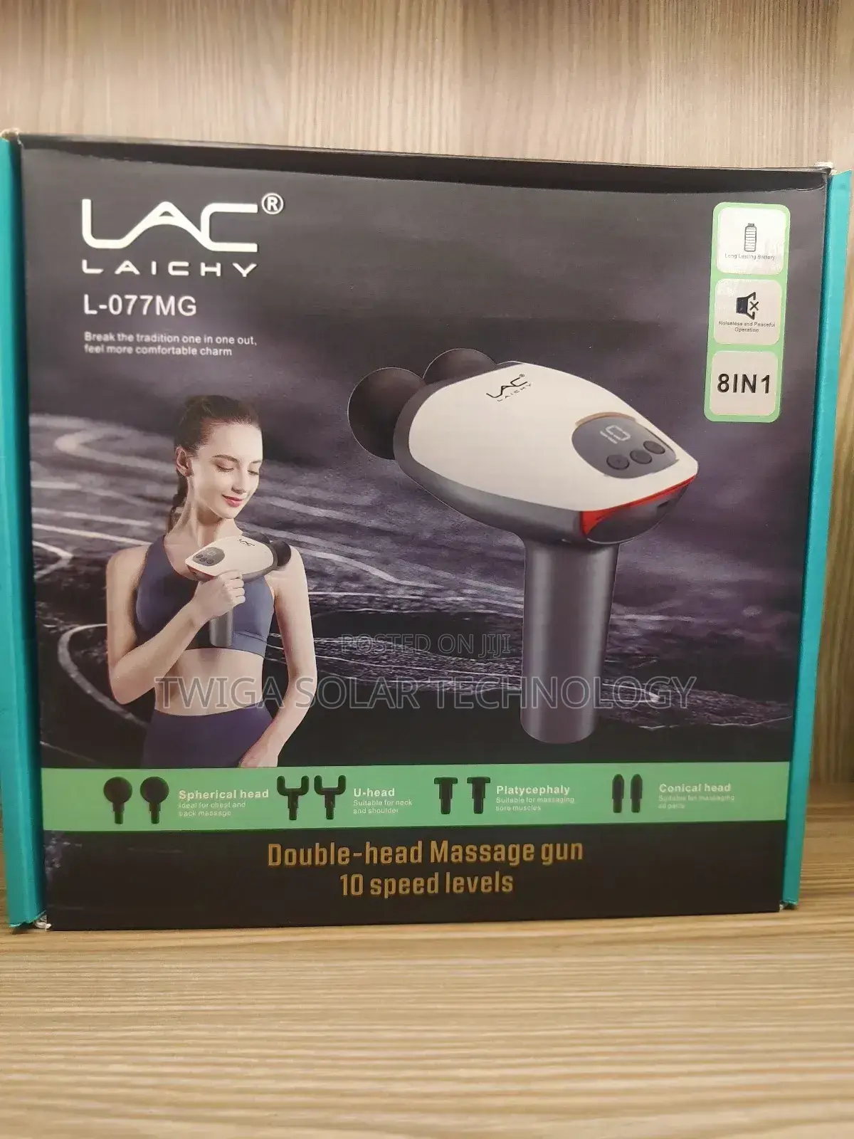High Quality 8 In 1 Double Head Massage (10 Speeds )