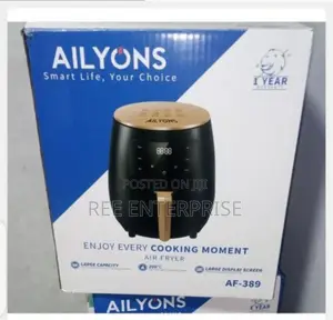 Oil- Free Cooking 5 Litres Ailyons Airfryer