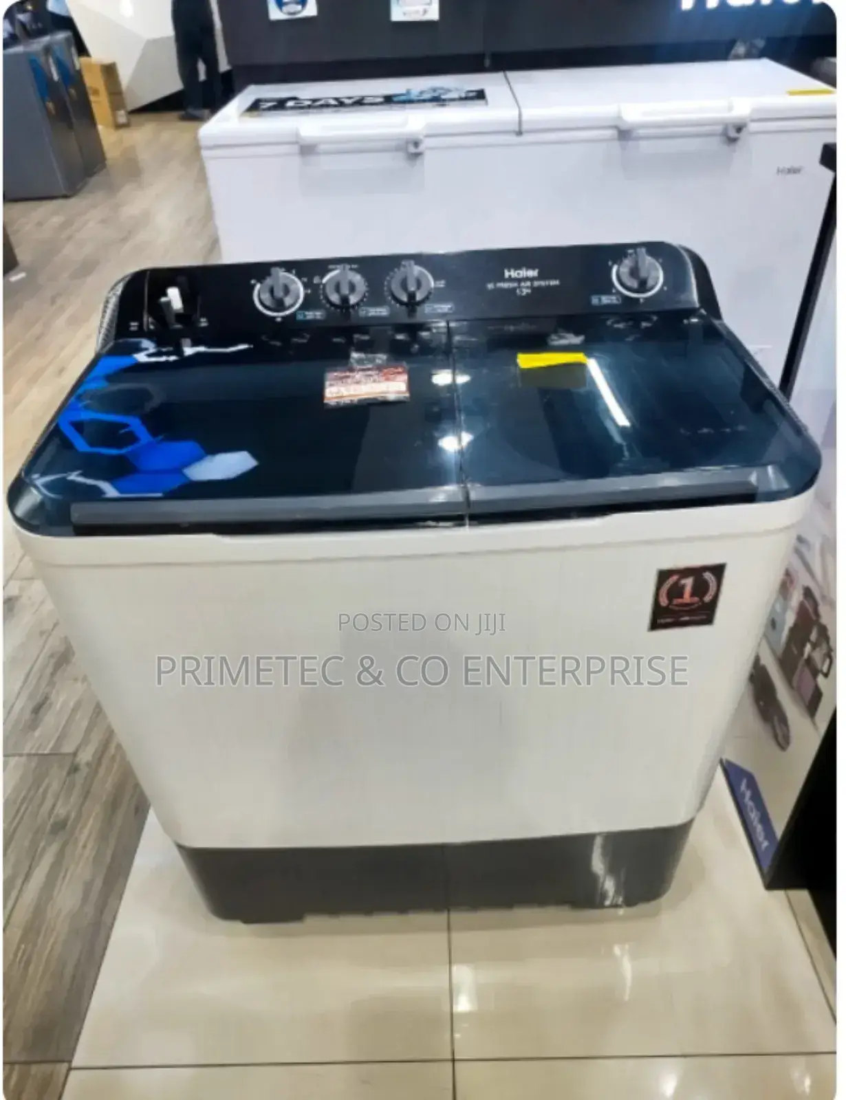 Haier 10kgs Twin Tub Semi Automatic Washing Machine