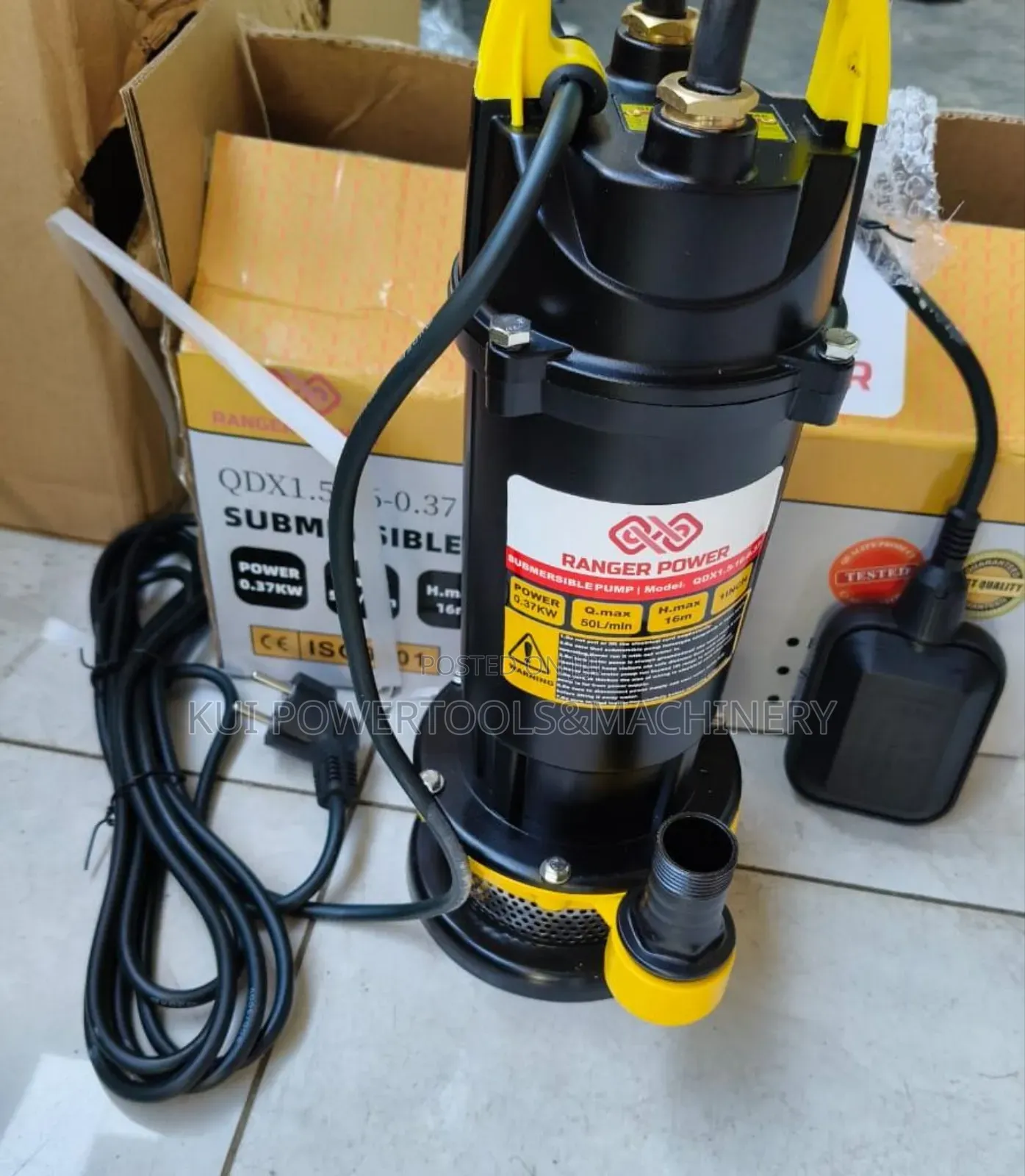 Ranger Power Water Pump 0.5hp