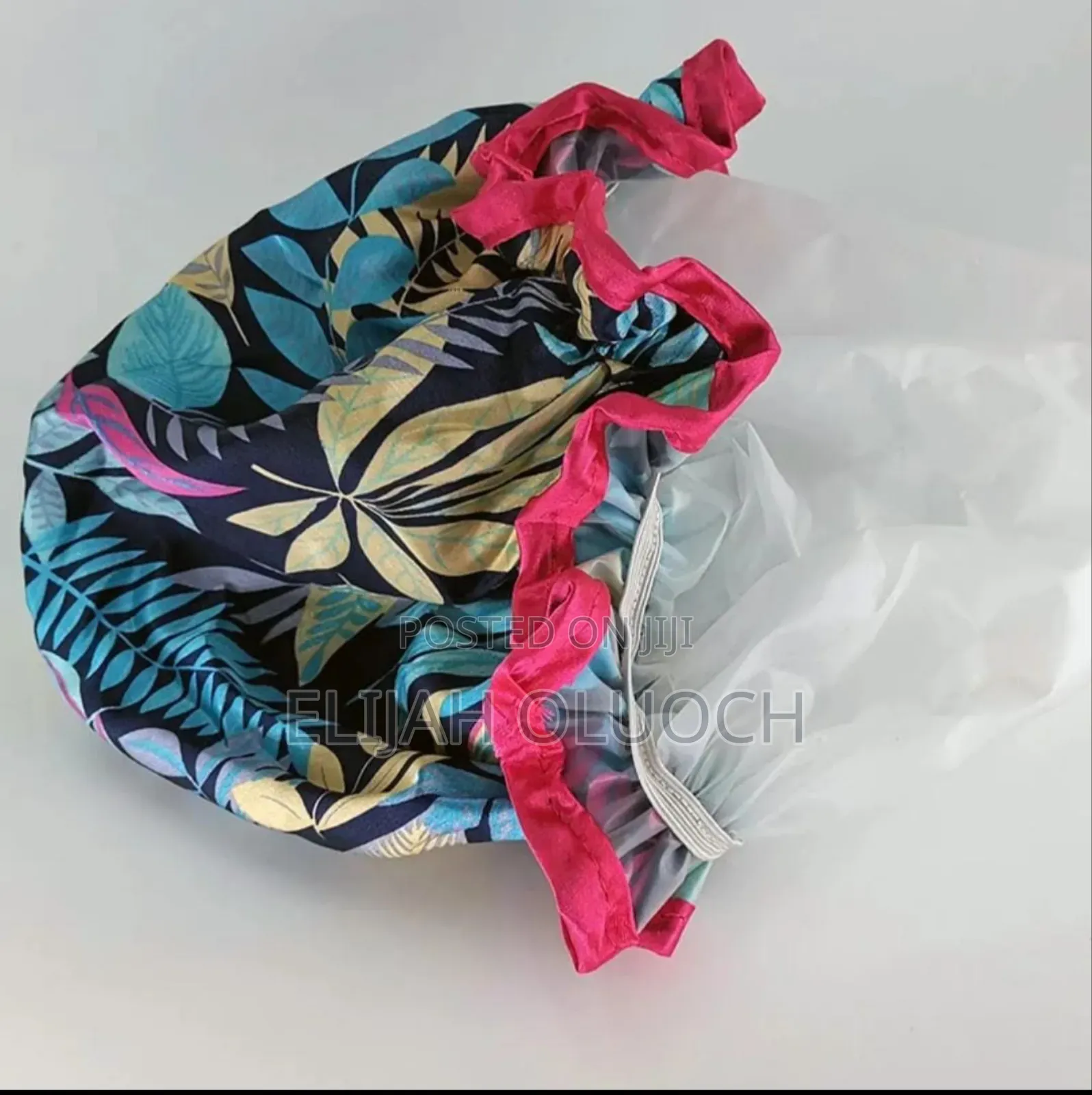 Fancy Satin Shower Cap