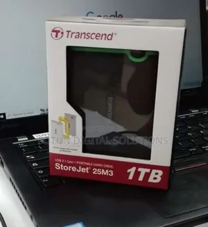 Transcend 1tb External Hdd–Portable Drive With Usb 3.1 Speed