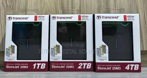 Transcend 2tb External HDD – Extra Space for Files Media
