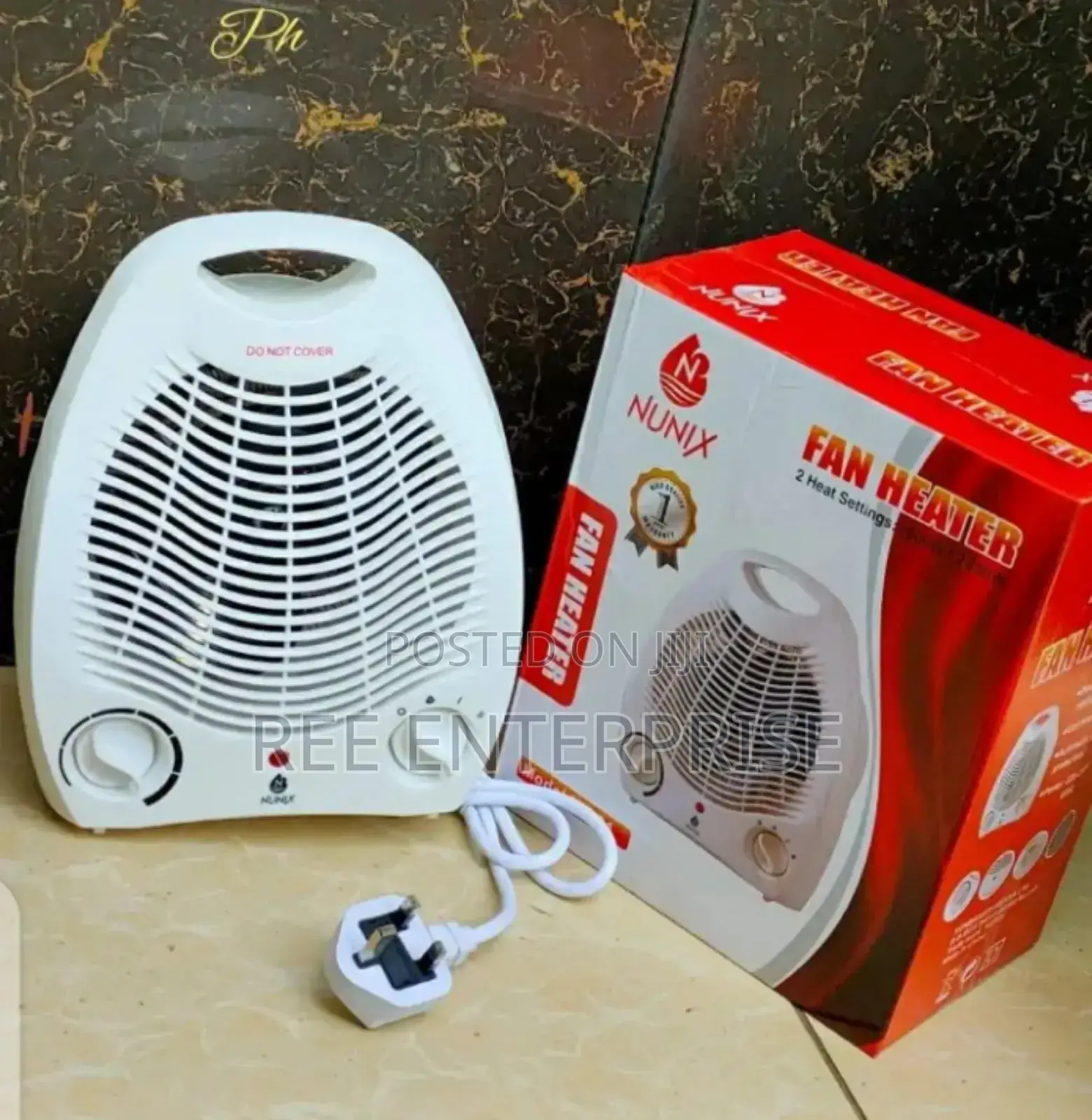 Low Noise Nunix Fan Room Heater