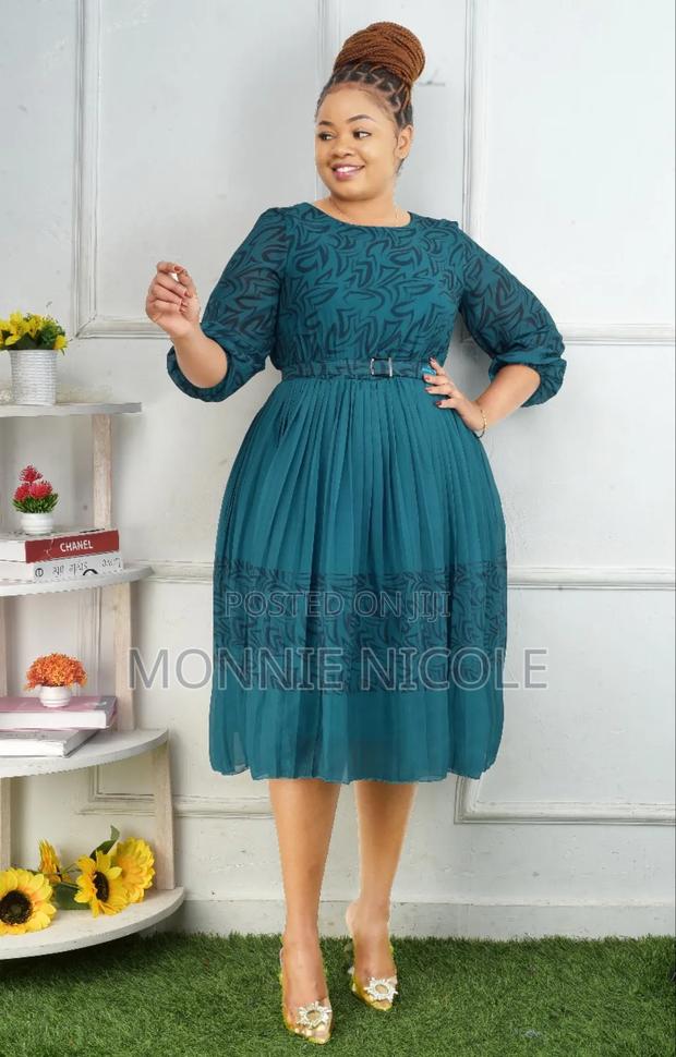 Stylish Chiffon Skater Dress💯😘
