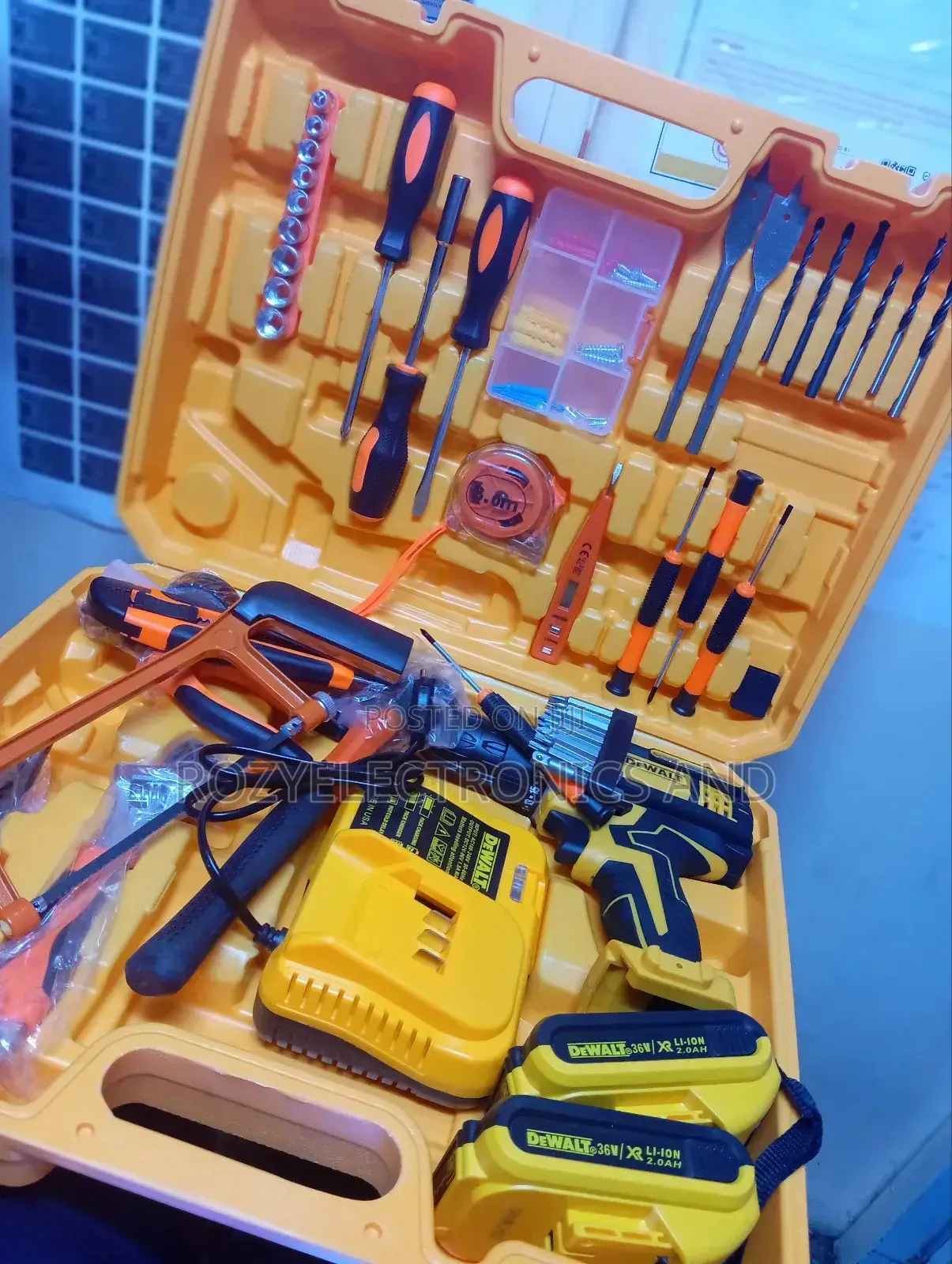 Dewalt Cordless Drill 36v Kit