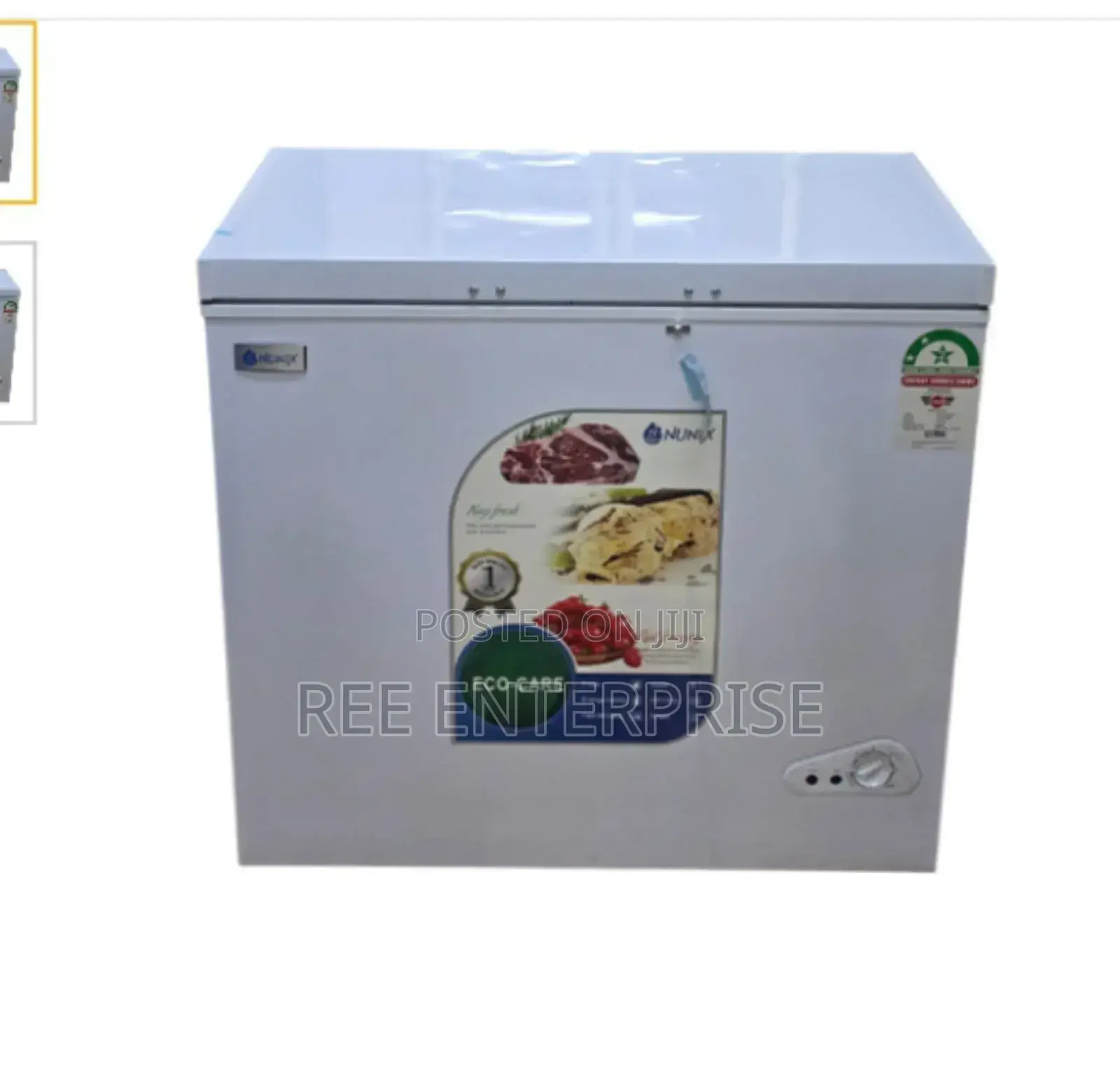 Energy Efficient 
Nunix 200 Litres Deep Chest Freezer