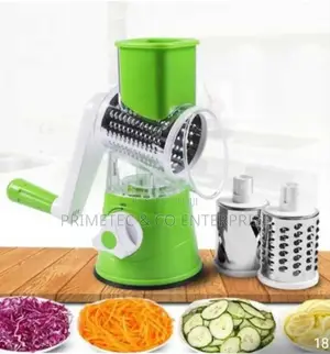 Rotary Drum Grater Veggie Slicer
