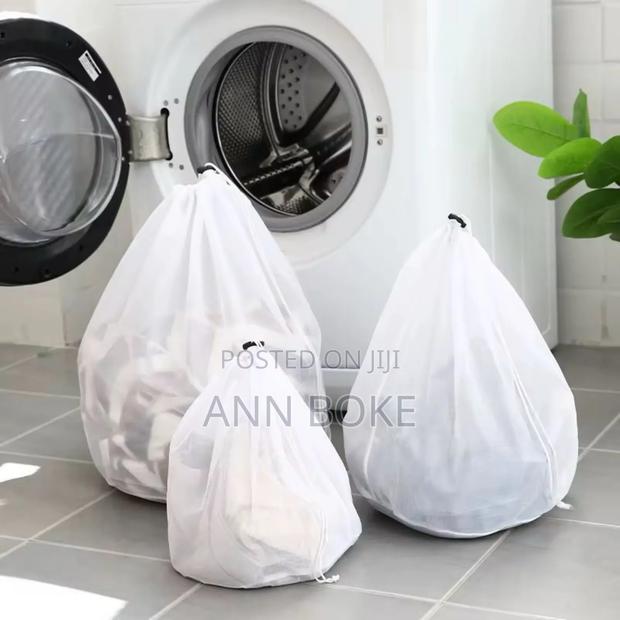 *3 Piece Set Washing Reuse Laundry Net Bag Bags Storage