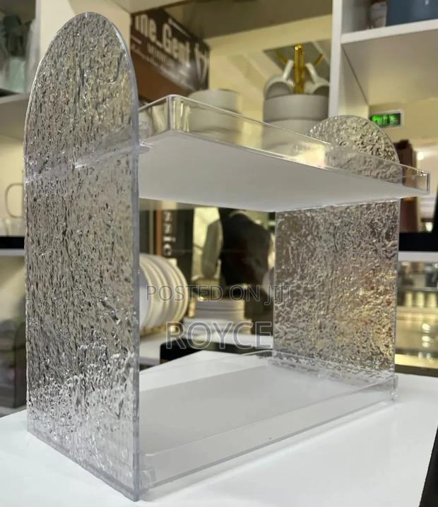 2 Tier Acrylic Storage Rack - thumbnail 4