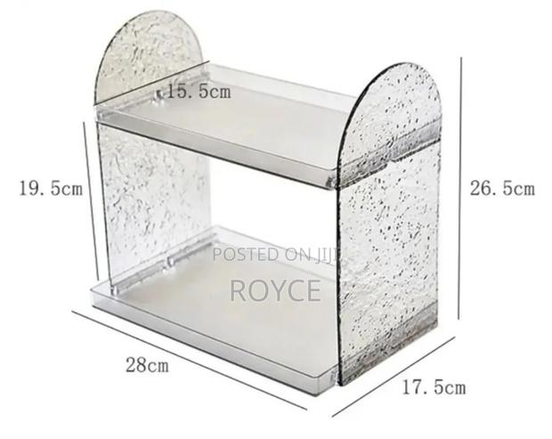 2 Tier Acrylic Storage Rack - thumbnail 5