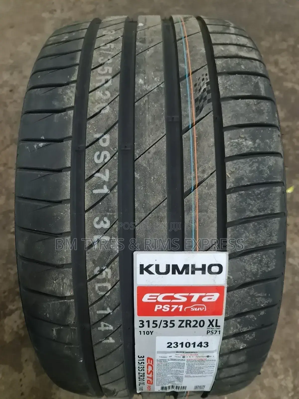 315 /35 R20 Khumo Tyres (Korea)