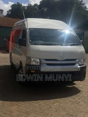 New Toyota HiAce 2025 White