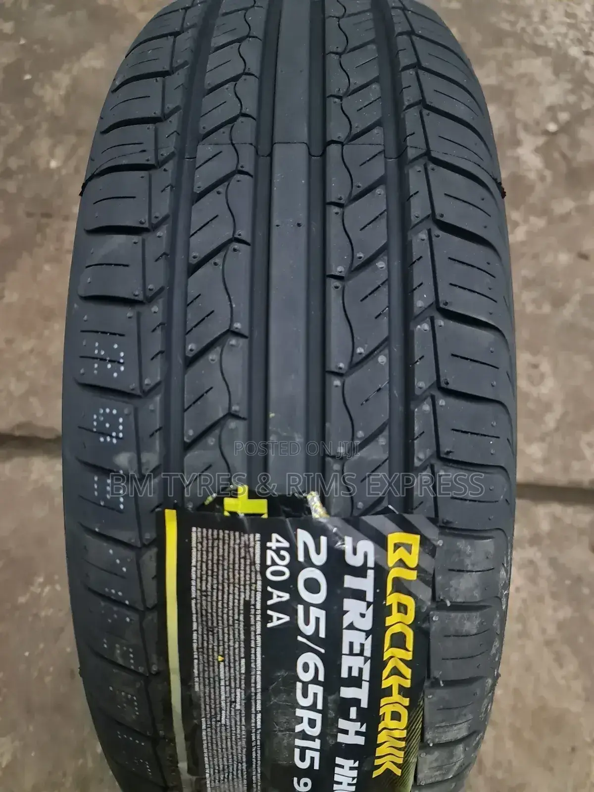 205/65 R15 Blackhawk Tyres.