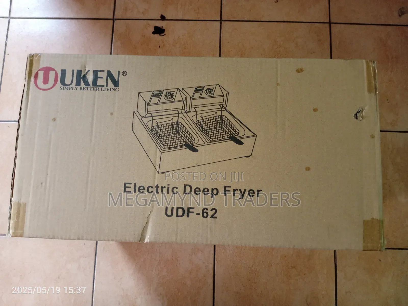 Electric Deep Fryer 6 L + 6 L / Uken Electric Deep Fryer