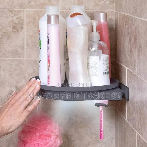 Rotating Corner Shelf 360 Degree/Wall - Mounted Corner Shelf - thumbnail 10