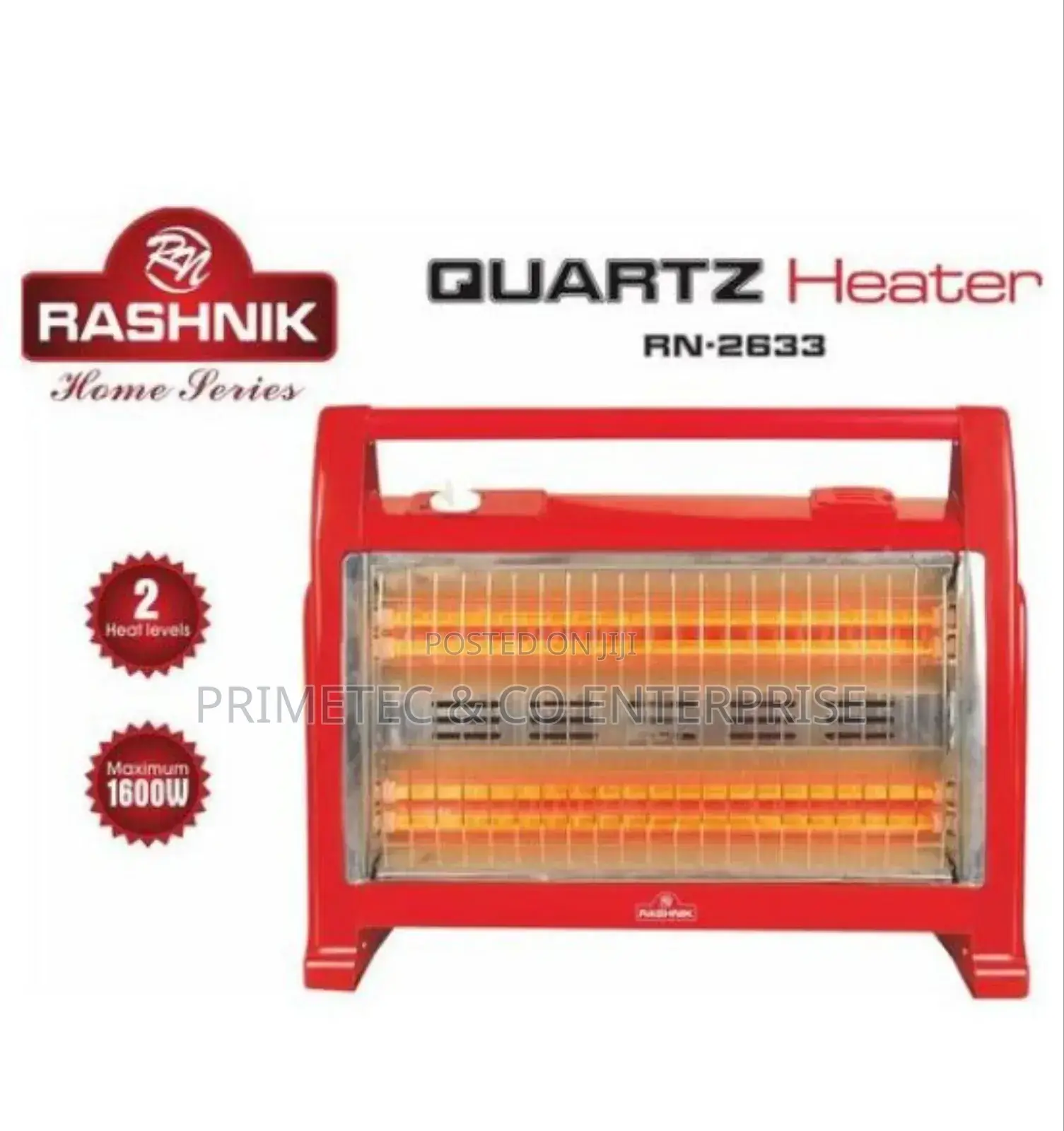 Rashnik Premier Quarts Portable Room Warmer Heater.