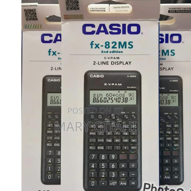 Black Scientific Calculator - main view