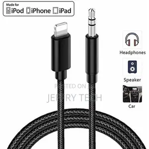 No-Brand
Lightning to 3.5 Aux Braided Audio Adapter Cable