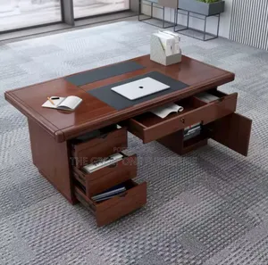 New Executive Office Desk With Drawers Qc5tf