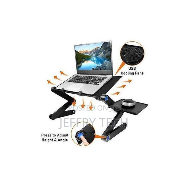 Laptop Stand, Books + Two Cooling Fans Usb Port - thumbnail 3