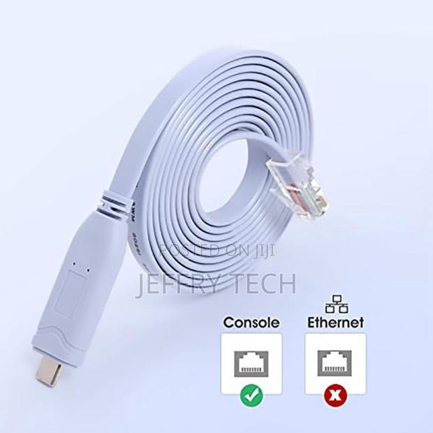 Usb to Type C Console Cable Type C to Rj45 Serial Routercabl - thumbnail 2