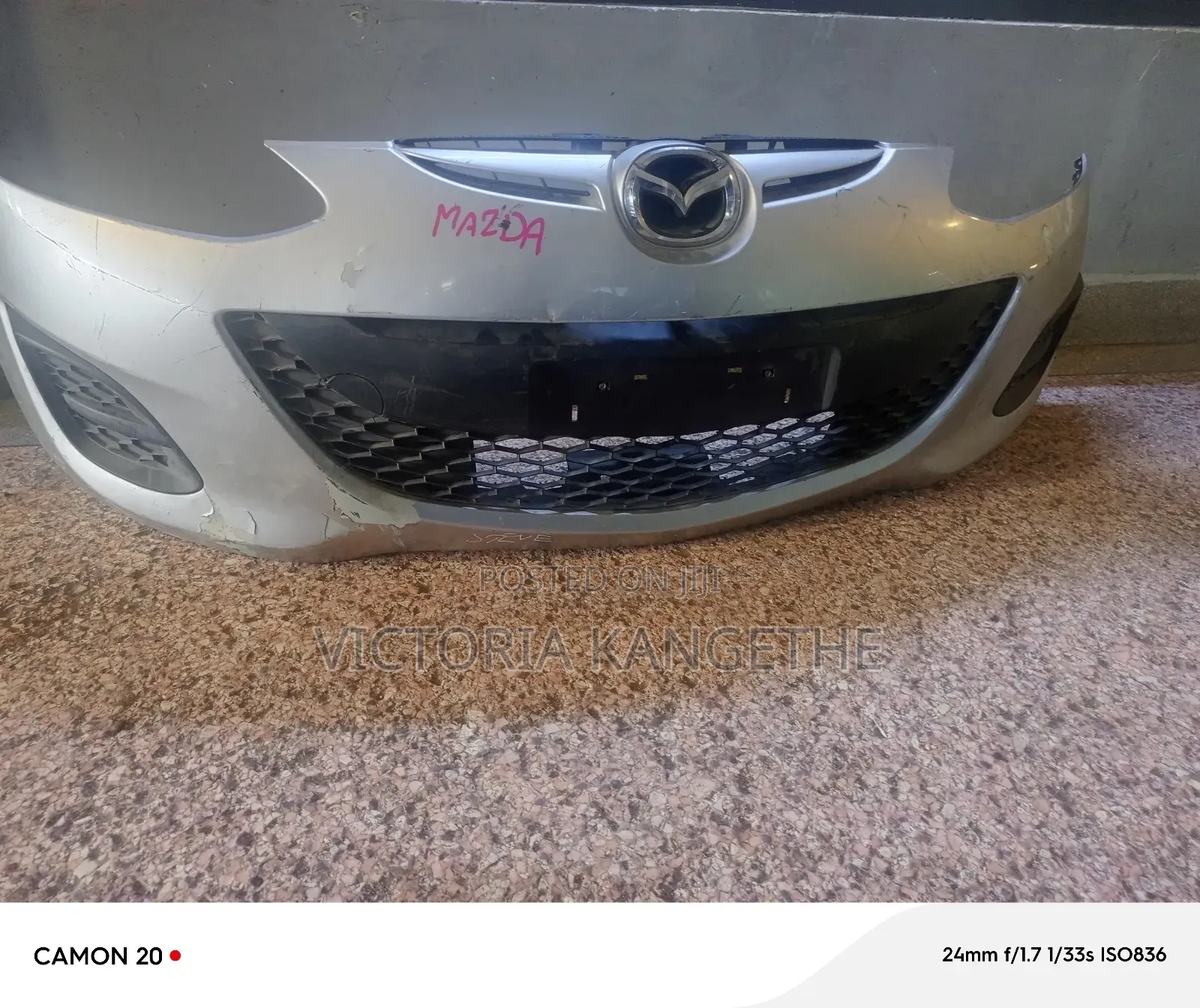 Demio Front Bumper 2012