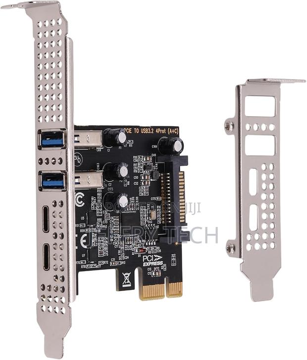 Pci Expansion Card 4-Ports (Type-C+A) Usb 3.2 Expansion Card