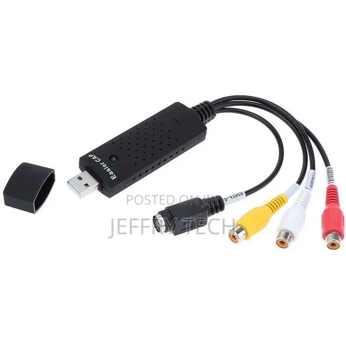 Easycap Video and Audio Cap Tv,Usb 2.0 Video Capture Adapter