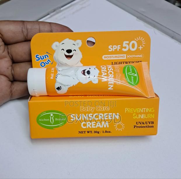 Baby Care Sunscreen Cream With SPF 50+.