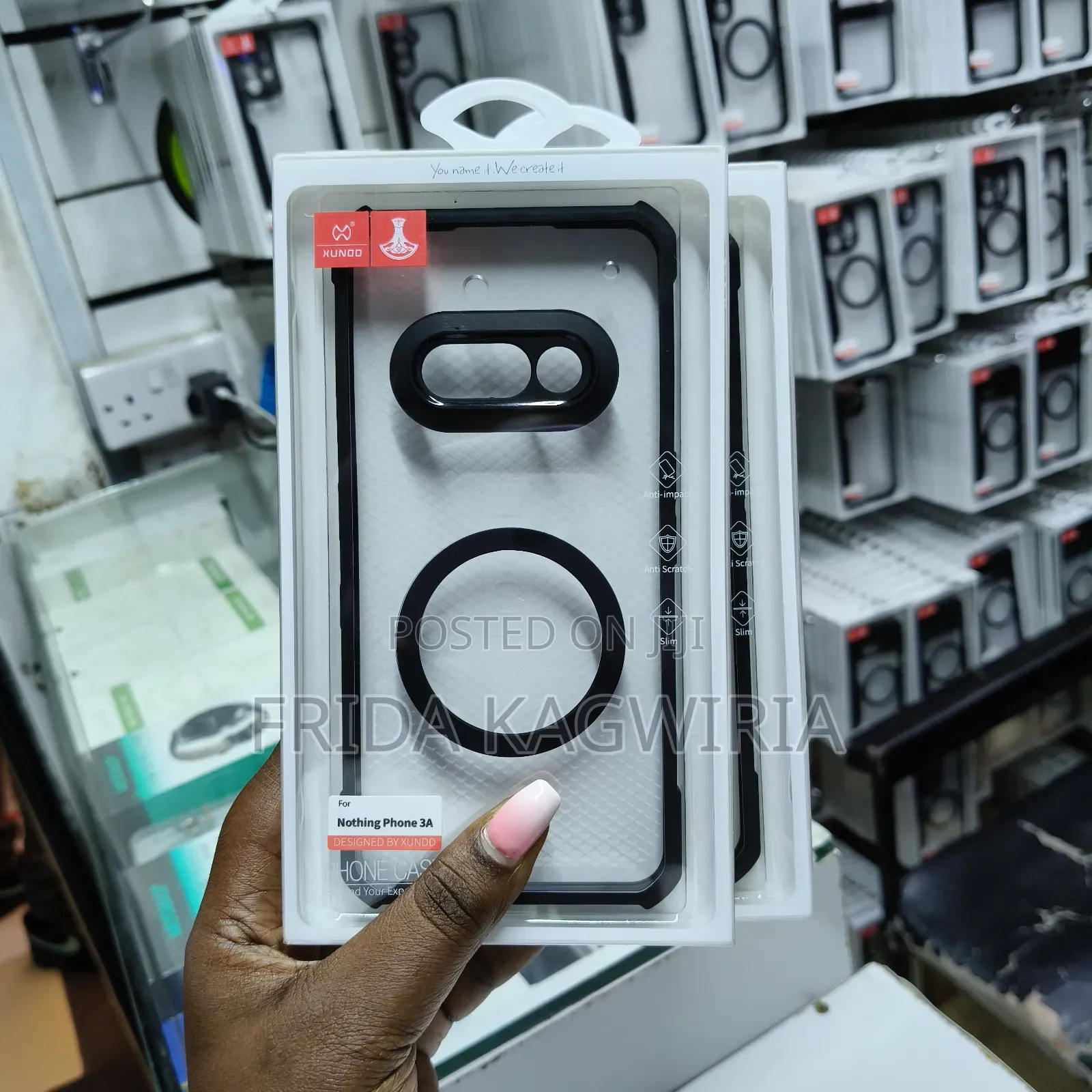 Nothing Phone 3a Xundd Shockproof Clear Back Cover