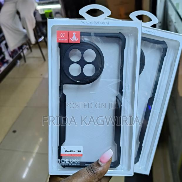 Oneplus 11r Xundd Shockproof Clear Back Cover - thumbnail 2