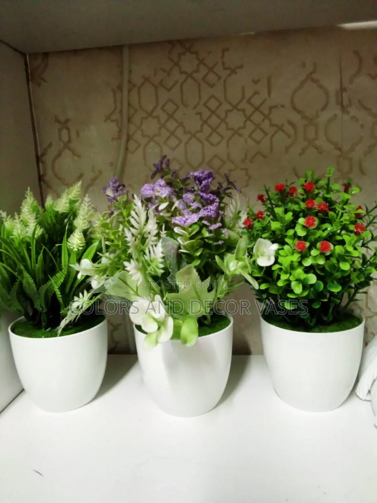 Potted Flowers Artificial