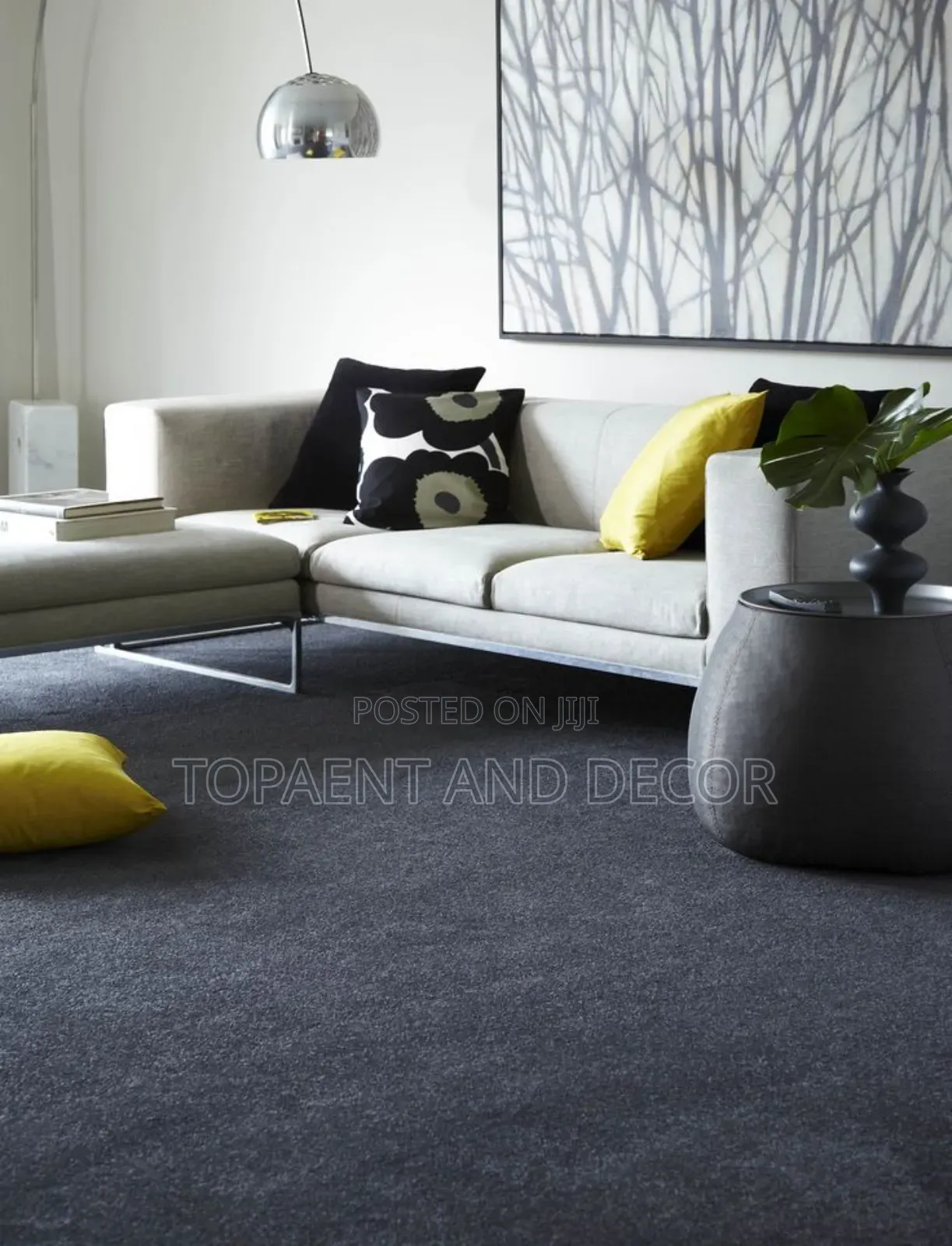 Navy Blue Carpet Flooring Wall to Wall Carpet
