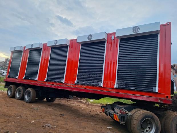 40ft Container With 5 Shops- Destination Kitale.