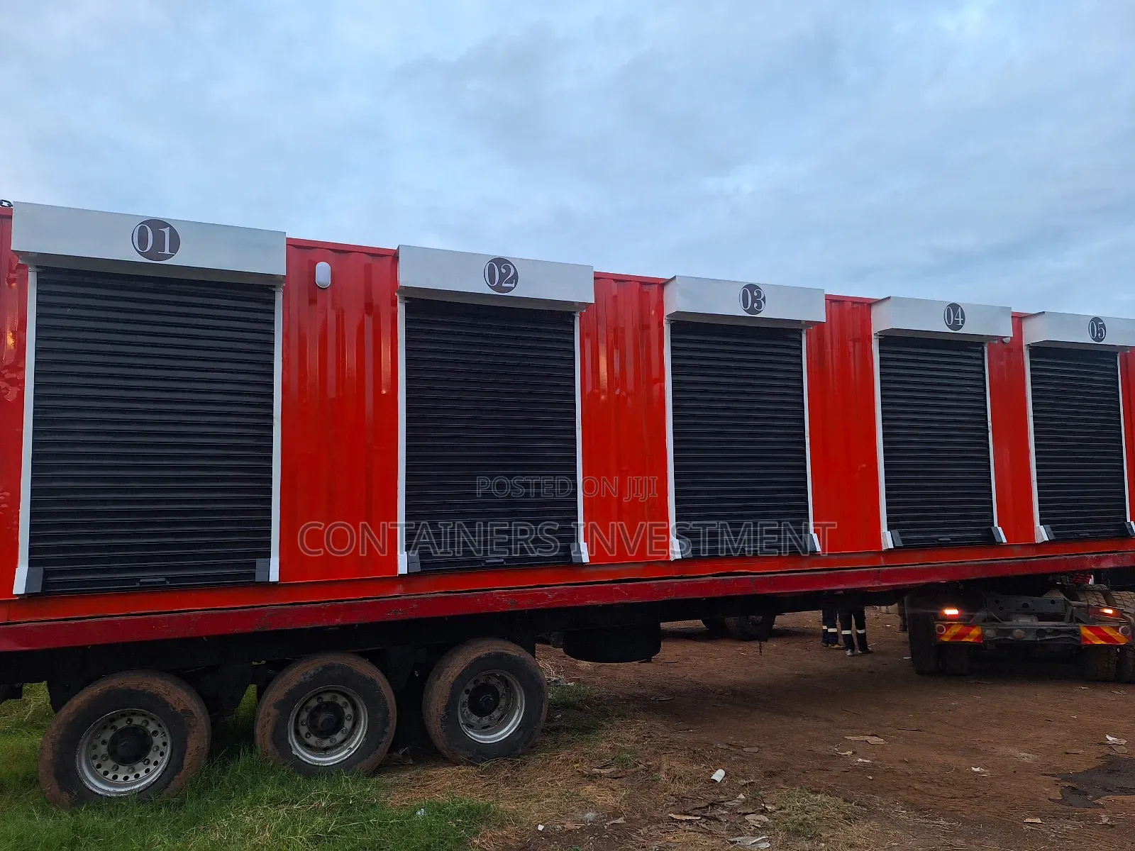 40ft Container With 5 Stalls- - This Is for Kitale.