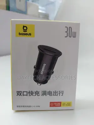 Car Charger Baseus PPS Car Charger(30w Pd3.0 Qc4.0+) Black