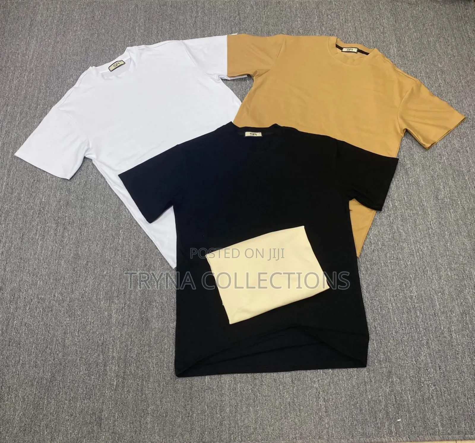 Round Neck and Chinese Collar Tshirts