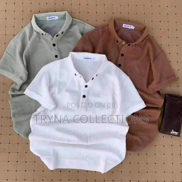 Round Neck and Chinese Collar Tshirts - thumbnail 3