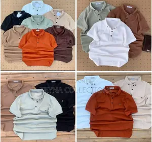 Round Neck and Chinese Collar Tshirts