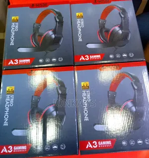 A3 Gaming Headphones With External Microphone