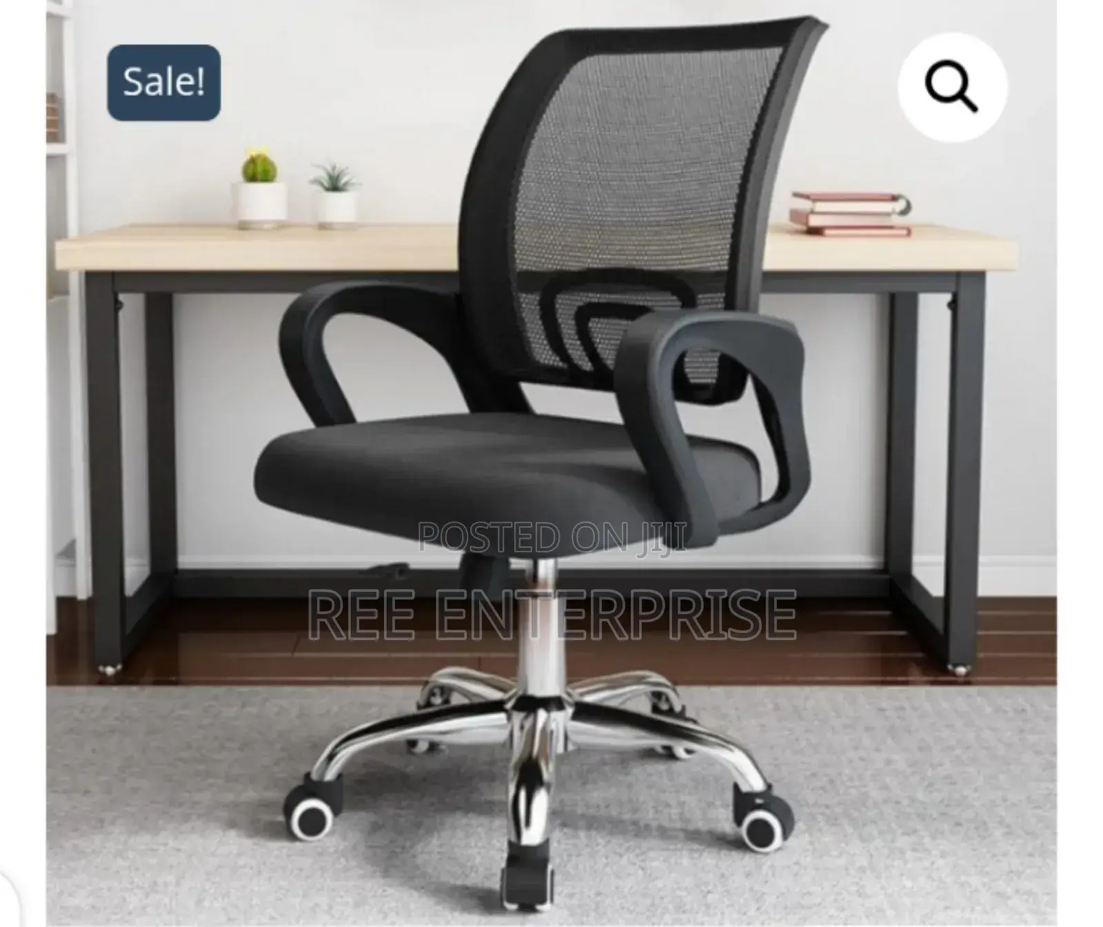Sleek Modern Look Assembled Executive Office Chair