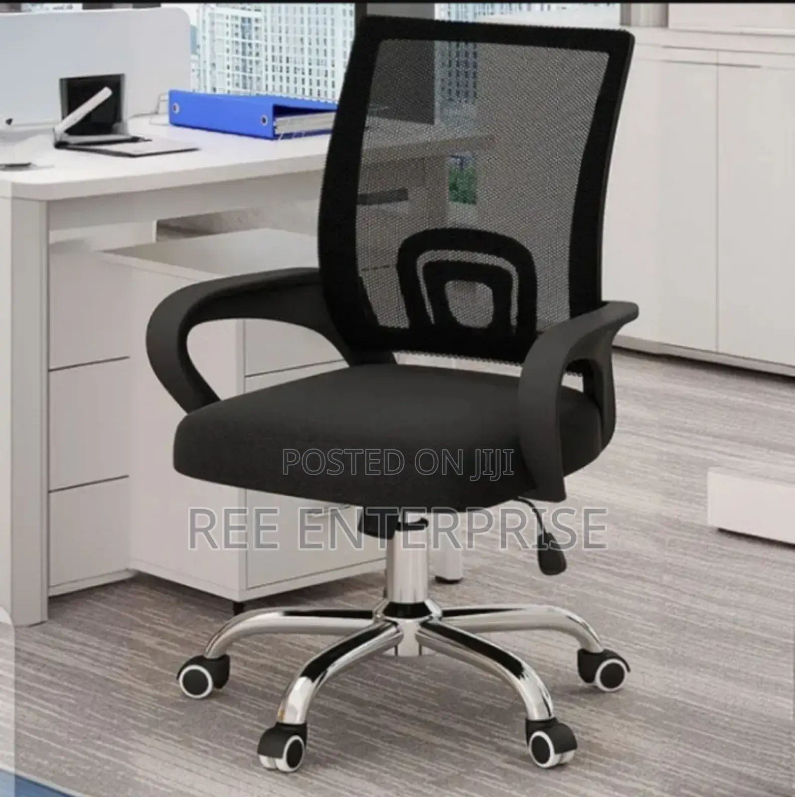 Smooth Mobility Assembled Executive Office Chair