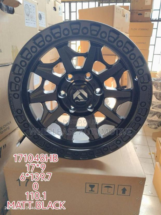 17" Inch Offset Alloy Rims for Toyota Hilux 2018 Brand New