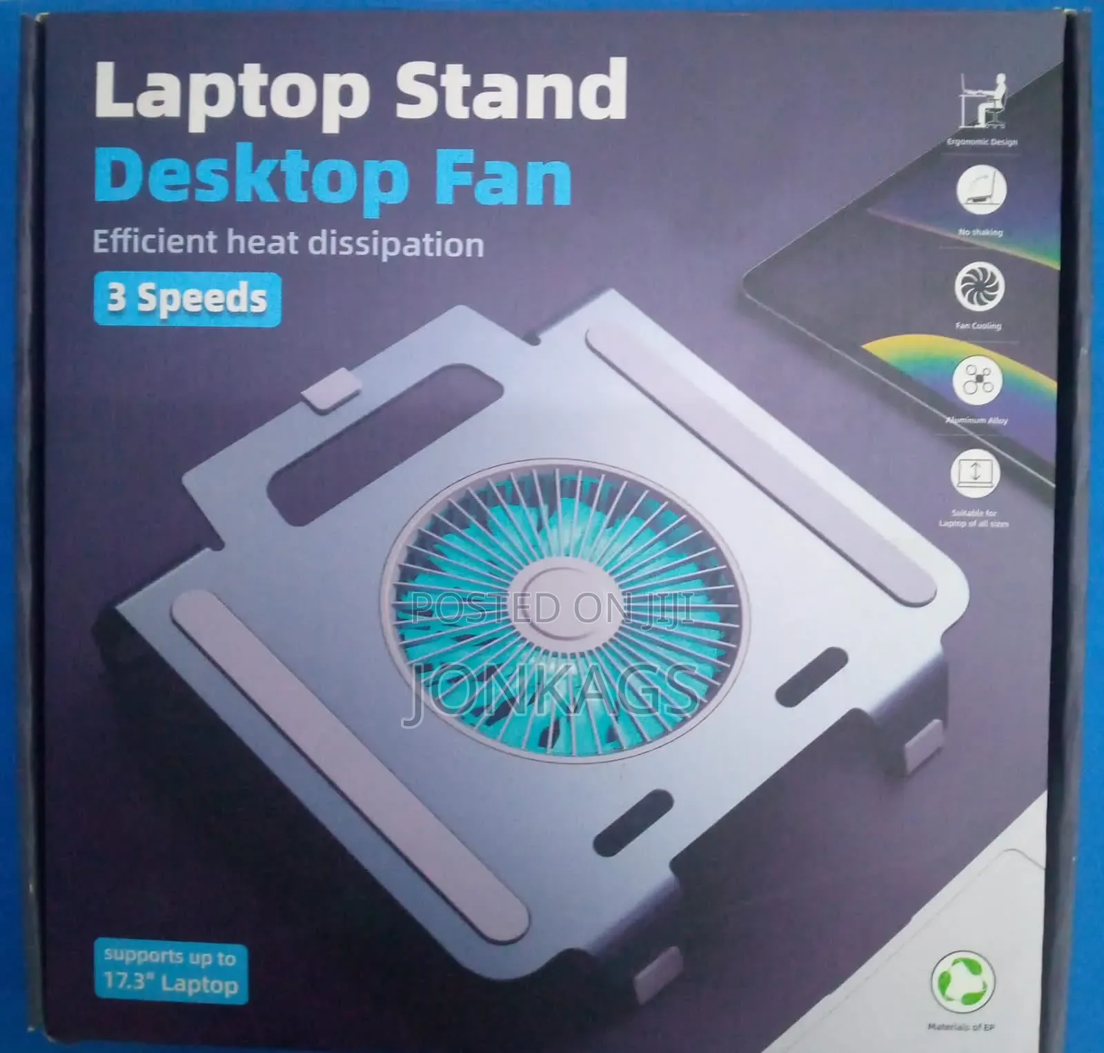 Laptop Stand With Inbuilt Cooling Fan