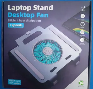 Laptop Stand With Inbuilt Cooling Fan