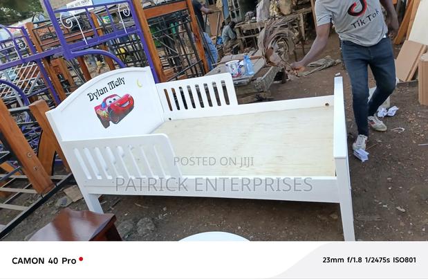 Modern Wooden Toddler Bed - thumbnail 4