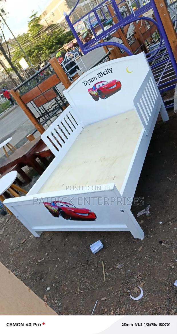 Modern Wooden Toddler Bed - thumbnail 5