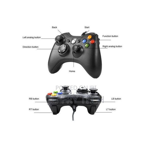 Gamepad for Xbox 360 and Pc Windows Games With Vibration - thumbnail 2