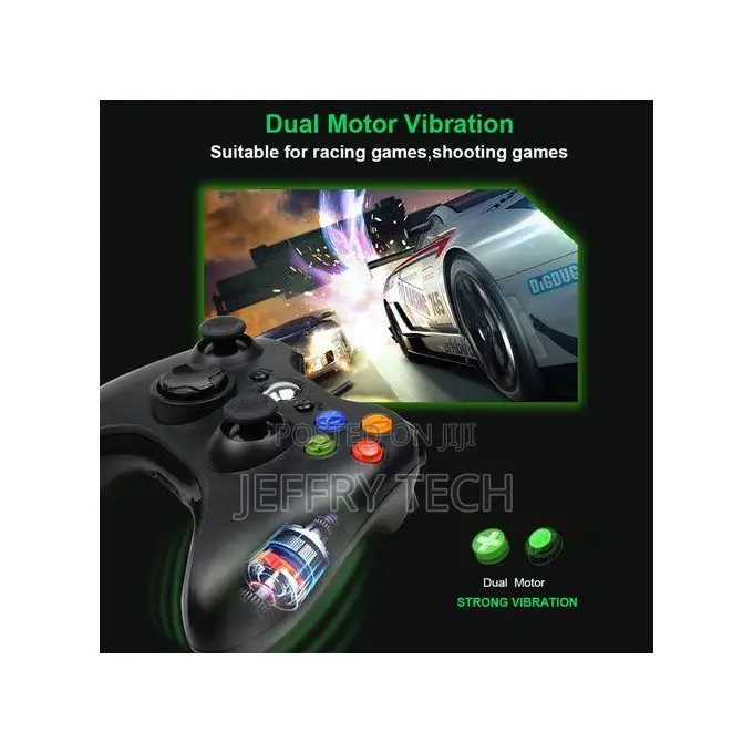 Gamepad for Xbox 360 and Pc Windows Games With Vibration
